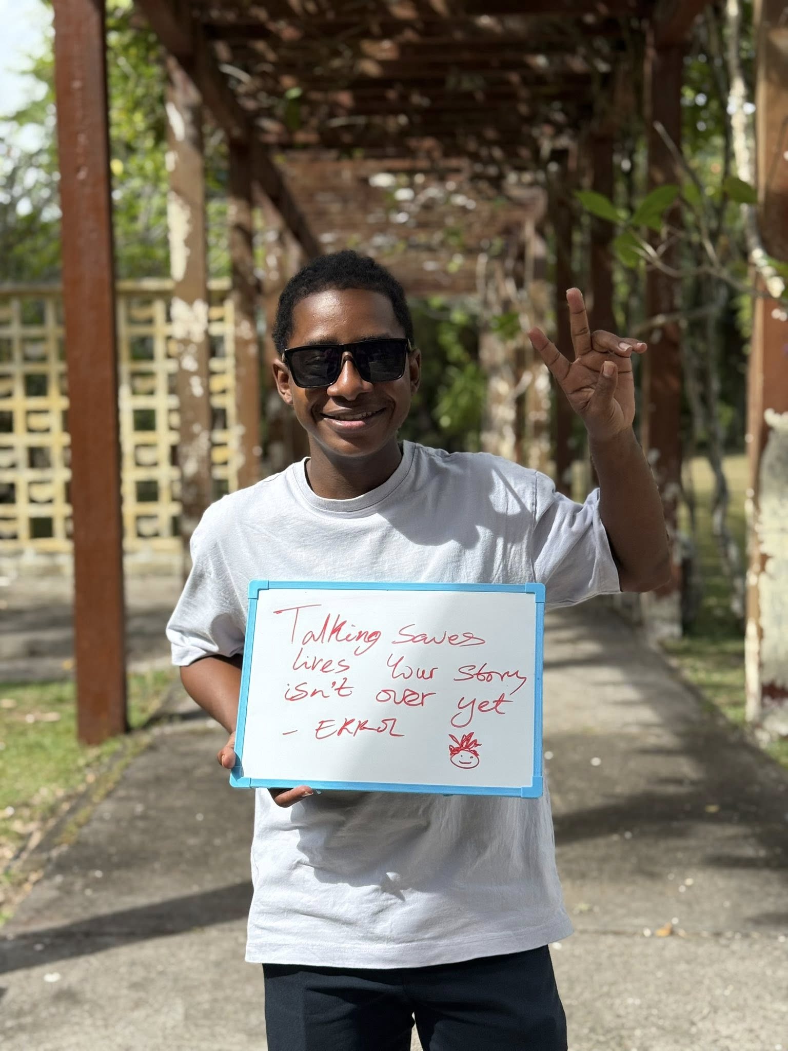 spread hope, break the stigma, and support one another 6