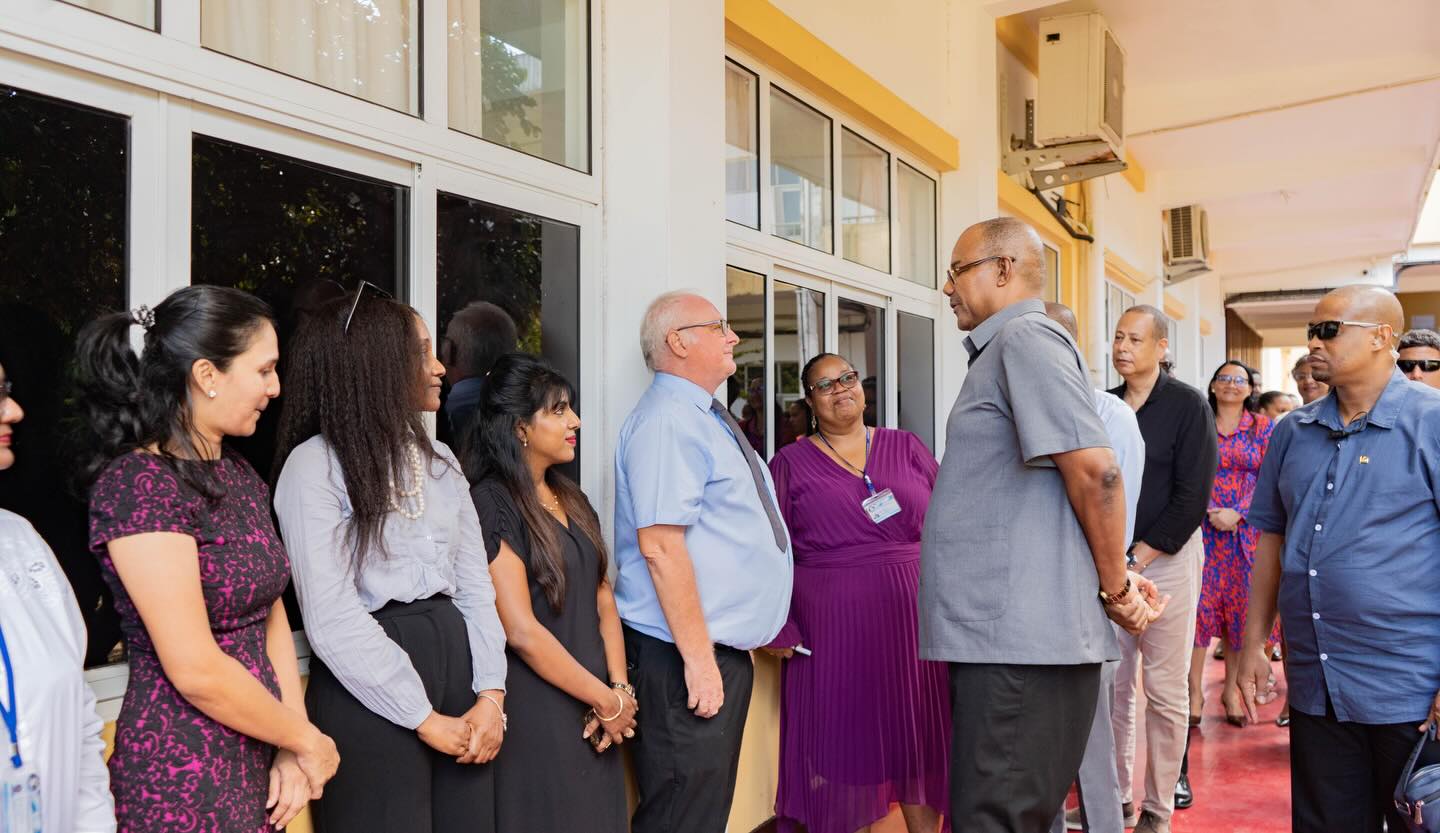 Visit by the President of the Republic of Seychelles His Excellency Dr. Patrick Herminie 10