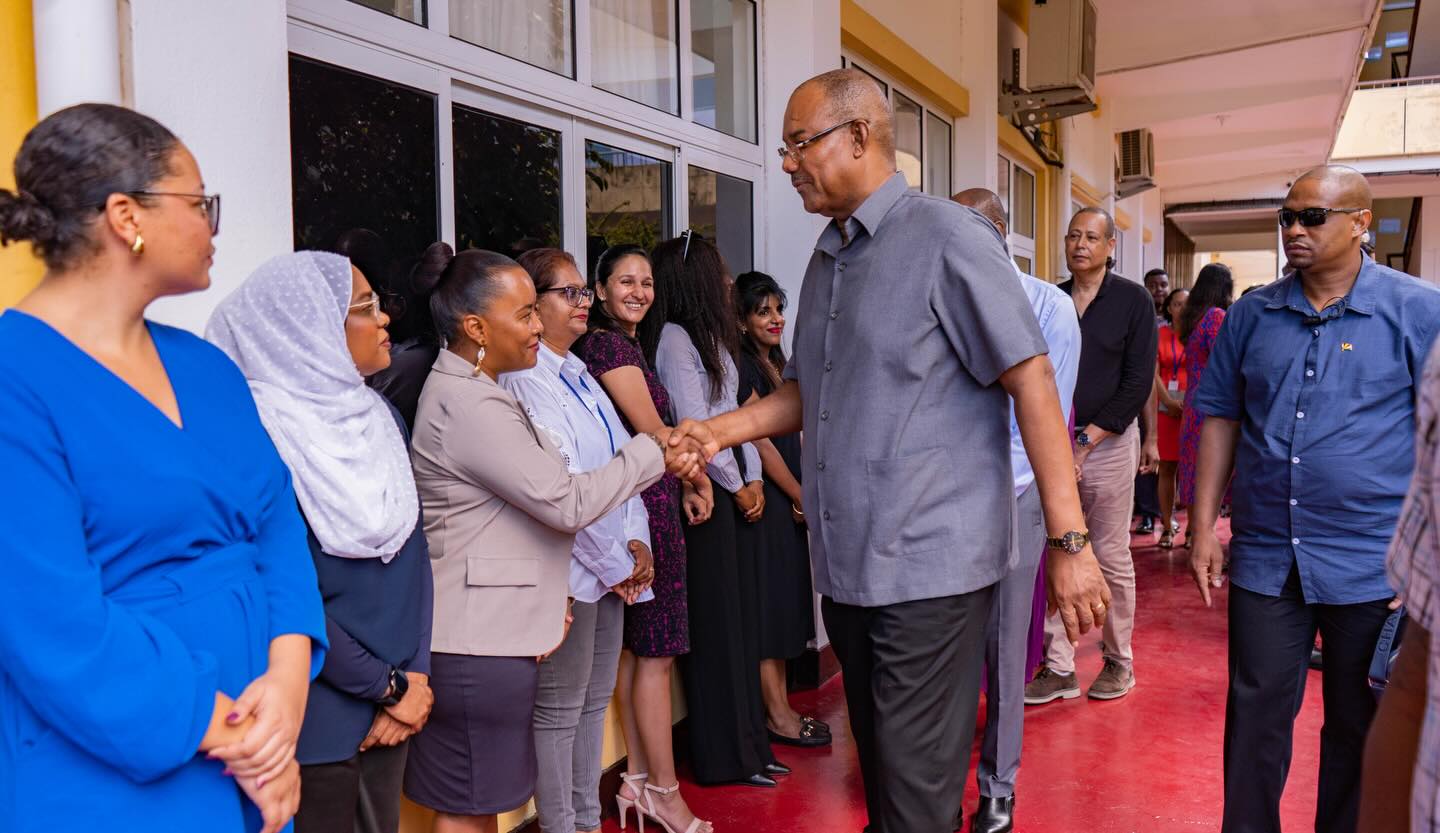 Visit by the President of the Republic of Seychelles His Excellency Dr. Patrick Herminie 11