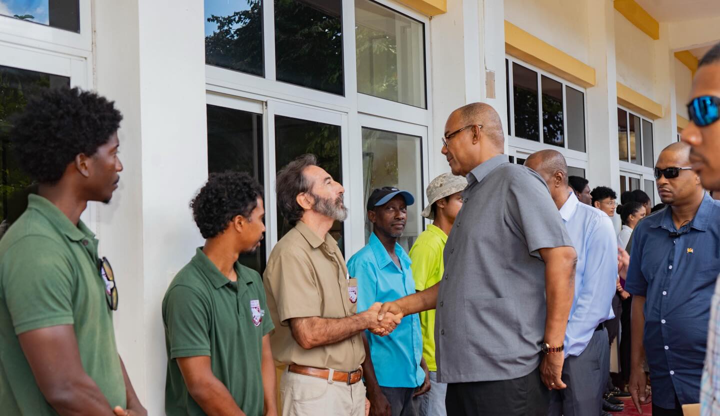 Visit by the President of the Republic of Seychelles His Excellency Dr. Patrick Herminie 15