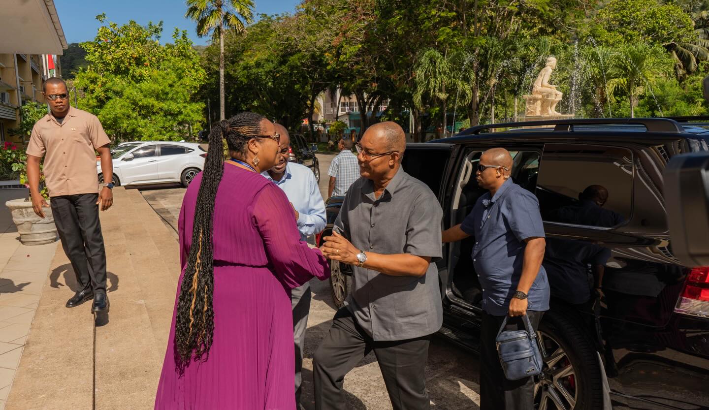 Visit by the President of the Republic of Seychelles His Excellency Dr. Patrick Herminie 3