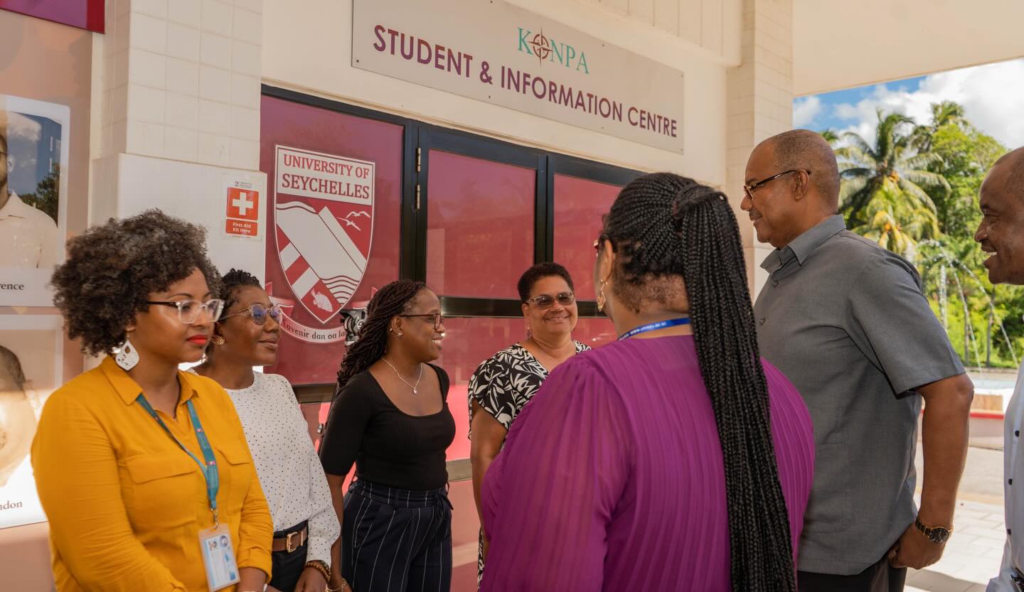 Visit by the President of the Republic of Seychelles His Excellency Dr. Patrick Herminie 5