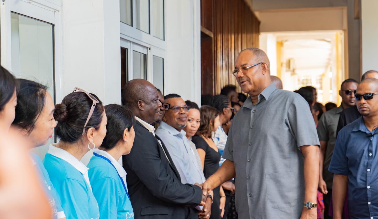 Visit by the President of the Republic of Seychelles His Excellency Dr. Patrick Herminie 7